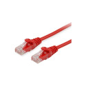 "Equip Patchkabel Cat6 U/UTP 2xRJ45 1.00m rot Polybeutel"