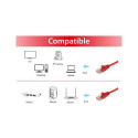 "Equip Patchkabel Cat6 U/UTP 2xRJ45 1.00m rot Polybeutel"