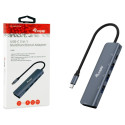 "Equip Dock USB-C->HDMI.3xUSB3.0.100WPD 25cm gr"