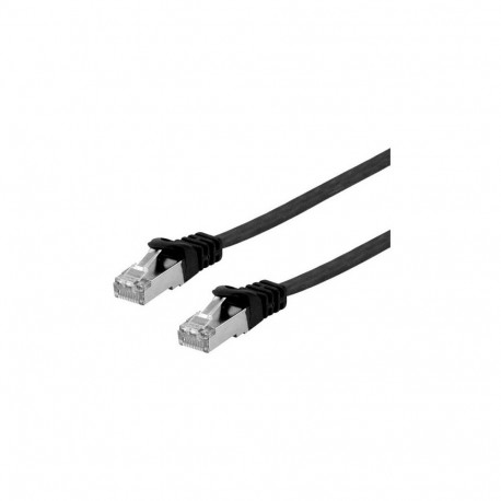 "Equip Patchkabel Cat6A U/FTP 2xRJ45 3.00m sw Flach LSZH Polybeutel"