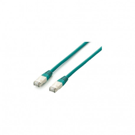 "Equip Patchkabel Cat6A S/FTP 2xRJ45 15.00m grün Plat.LSZH Polybeutel"