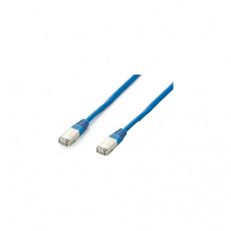 "Equip Patchkabel Cat6A S/FTP 2xRJ45 20.00m blau Plat.LSZH Polybeutel"
