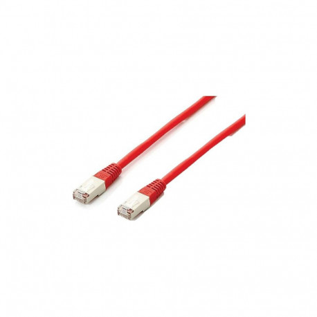 "Equip Patchkabel Cat6A S/FTP 2xRJ45 1.00m rot Plat.LSZH Polybeutel"