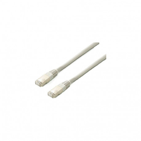 "Equip Patchkabel Cat6A S/FTP 2xRJ45 0.50m weiß Plat.LSZH Polybeutel"