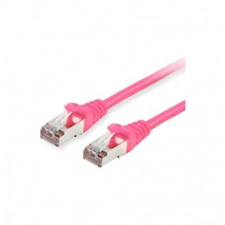 "Equip Patchkabel Cat6 S/FTP 2xRJ45 20.00m pink LSZH Polybeutel"