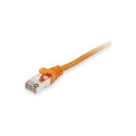 "Equip Patchkabel Cat6 S/FTP 2xRJ45 20.00m orange LSZH Polybeutel"