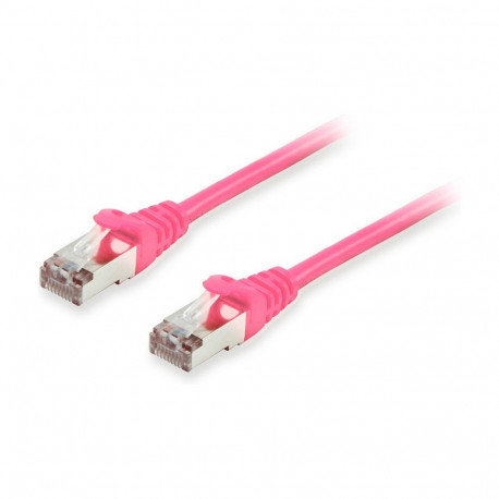 "Equip Patchkabel Cat6A S/FTP 2xRJ45 0.25m pink LSZH Polybeutel"