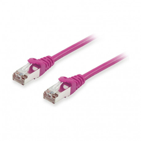 "Equip Patchkabel Cat6A S/FTP 2xRJ45 0.15m lila LSZH Polybeutel"