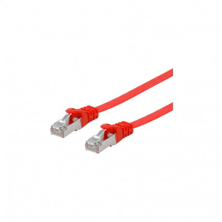"Equip Patchkabel Cat6A U/FTP 2xRJ45 2.00m rot Flach LSZH Polybeutel"