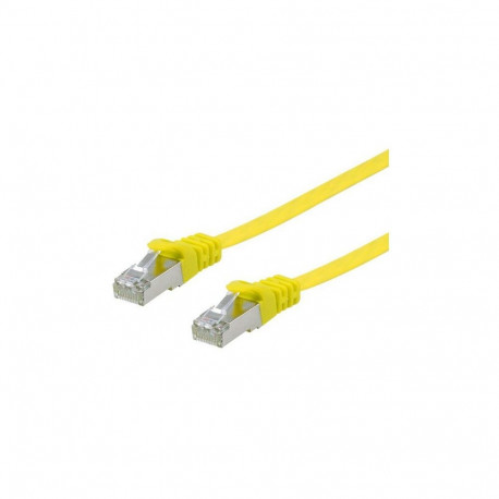 "Equip Patchkabel Cat6A U/FTP 2xRJ45 1.00m gelb Flach LSZH Polybeutel"
