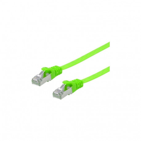 "Equip Patchkabel Cat6A U/FTP 2xRJ45 1.00m grün Flach LSZH Polybeutel"