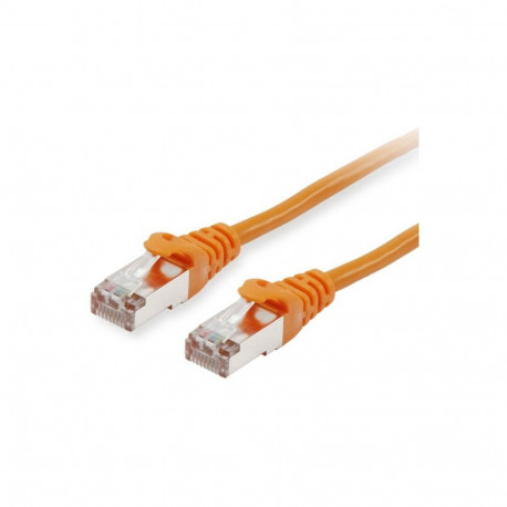 "Equip Patchkabel Cat6A S/FTP 2xRJ45 10.00m orange LSZH Polybeutel"