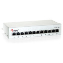 "Equip Patchpanel 12x RJ45 Cat6 FTP Desktop ISO/IEC hellgrau"