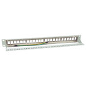 "Equip Patchpanel 24x Cat6A 19"" FTP 1HE Keystone Montage ws"