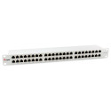 "Equip Patchpanel 48x RJ45 Cat6A 19"" FTP 1HE Premium hellgrau"