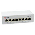 "Equip Patchpanel 8x RJ45 Cat6A FTP 1HE Keystone Montage gr"