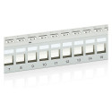"Equip Patchpanel 24x Cat6 19"" FTP 1HE Keystone Montage gr"
