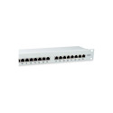 "Equip Patchpanel 24x RJ45 Cat6 19"" FTP 1HE ISO/IEC hellgrau"