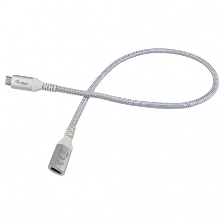 "Equip Kabel USB-C 3.2 -> C Verl. St/Bu 0.50m 5A 4K/60Hz ws"