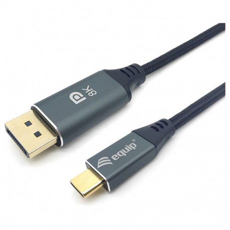 "Equip Adapter USB-C -> DisplayPort 8K60Hz 1.00m sw"