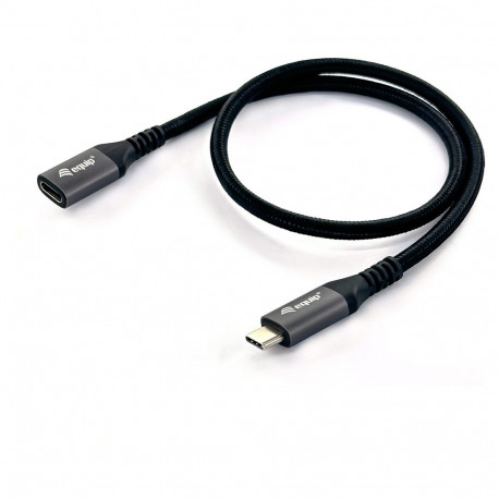 "Equip Kabel USB-C 3.2 -> C Verl. St/Bu 1.00m 5A 4K/60Hz sw"