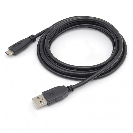 Equip must USB-A 2.0 -> C St/St kaabel 3.00m 3A 480Mbps