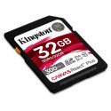 "CARD 32GB Kingston Canvas React Plus XC 300MB/s"