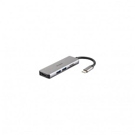 D-Link DUB-M530 USB-C 3.0 / HDMI / kaardilugeja