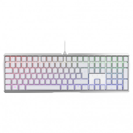 "Cherry TAS MX 3.0S RGB Corded DE-Layout weiß MX RED"