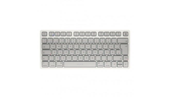 Cherry TAS KW 7100 MINI BT FOR MAC juhtmevaba valge DE-Layout