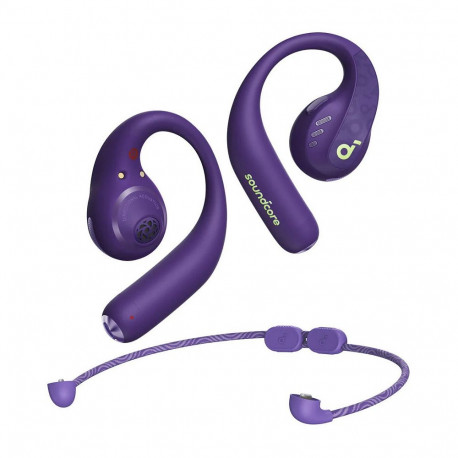 "ANKER Soundcore AeroFit Pro purple Bluetooth Open-Ear Sport Kopfhrer LDAC Spatial Audio IP55 14 Stu