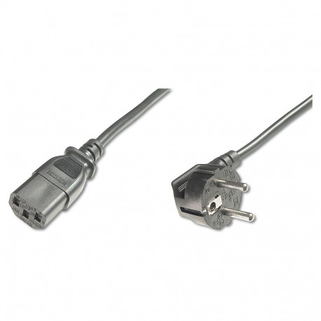 "DIGITUS Netzanschlusskabel, 0,75m, schwarz C13"