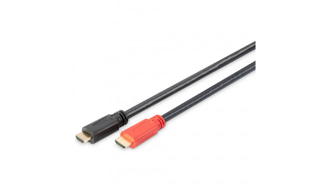 "DIGITUS HDMI High Speed Anschlusskabel,mit Verstärker,20m,sw"