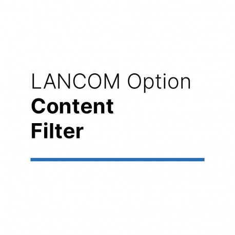 "LANCOM Content Filter +100 Option (3 Jahre)"