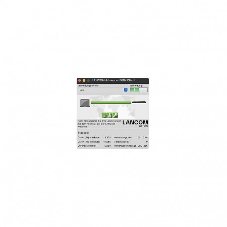 LANCOM Advanced VPN Client uuendus (Mac, 10 kasutajat) - ESD