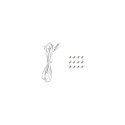 "120mm DeepCool FL12R White Triple-Pack"