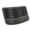 "Logitech Wave Keys Bluetooth Black QWERTZ DE"
