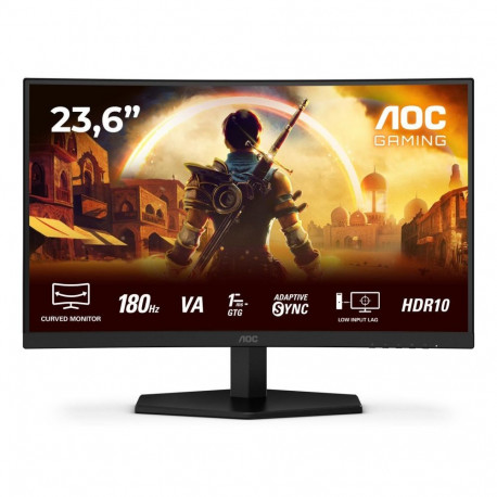 AOC LCD Monitor||23.6 "|1920 x 1080 pixels|Full HD|Native aspect ratio 16:9|LED|Curved|C24G42E
