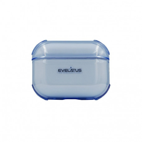 Evelatus Apple AirPods Pro 2 TPU Protective Case Transparent Blue
