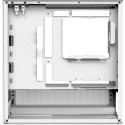 NZXT H3 Flow, tower case white (matte), tempered glass