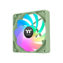 Thermaltake CT120 Reverse ARGB Sync PC Cooling Fan Matcha Green, Case Fan Light Green, 2-Pack, Witho