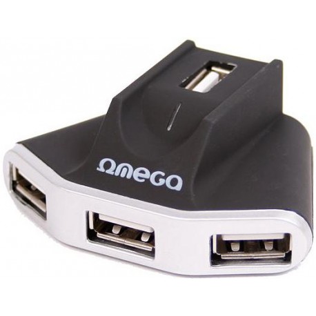 Omega USB 2.0 hub 4-port (OUH24W)