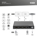 Digitus 8K HDMI Splitter, 1x2 (black, with downscaler)