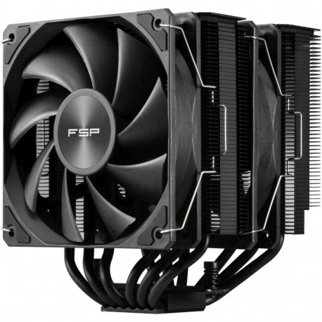 Fortron MP7 Black, CPU cooler (black, 120 mm)