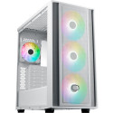 Cooler Master MasterBox 600, tower case (white, tempered glass)