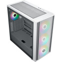 Cooler Master MasterBox 600, tower case (white, tempered glass)