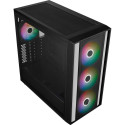 Cooler Master MasterBox 600, tower case (black, tempered glass)