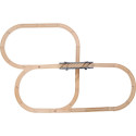 Eichhorn train set with bridge (55 pieces)