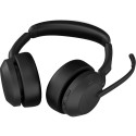 Jabra Evolve2 55, Headset (black, Stereo, UC, USB-A, Link380a)