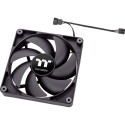 Thermaltake CT120 PC Cooling Fan, Case Fan (black, Pack of 2)